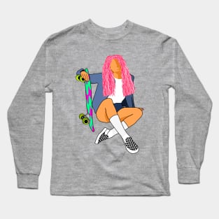 SK8 Girl Long Sleeve T-Shirt